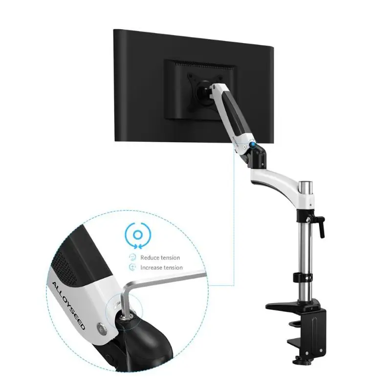 

VM-GM112D Height Adjustable Single Arm LCD Monitor Arm TV Stand Brackets Monitor Holder Desk Mount Stand