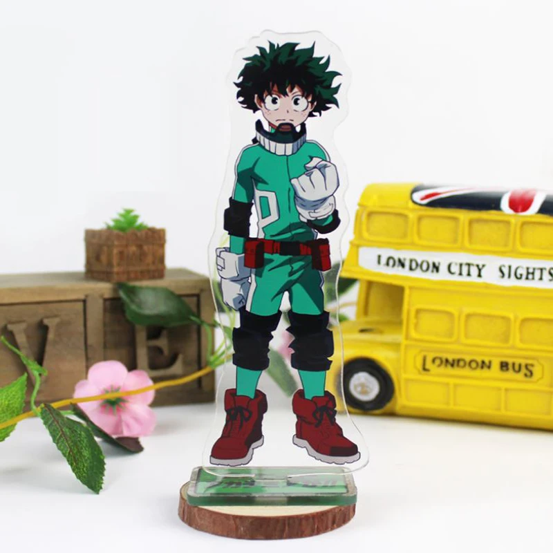 1 шт. милая акриловая подставка для аниме My Hero academic Boku no Academy Midoriya Izuku Bakugou Katsuki Eijiro