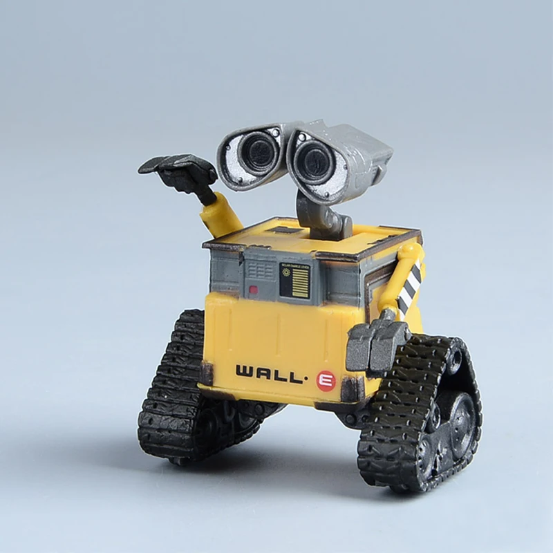 Забавный робот 6 см Wall E и 9 EVE из ПВХ экшн фигурка настенная Коллекционная модель