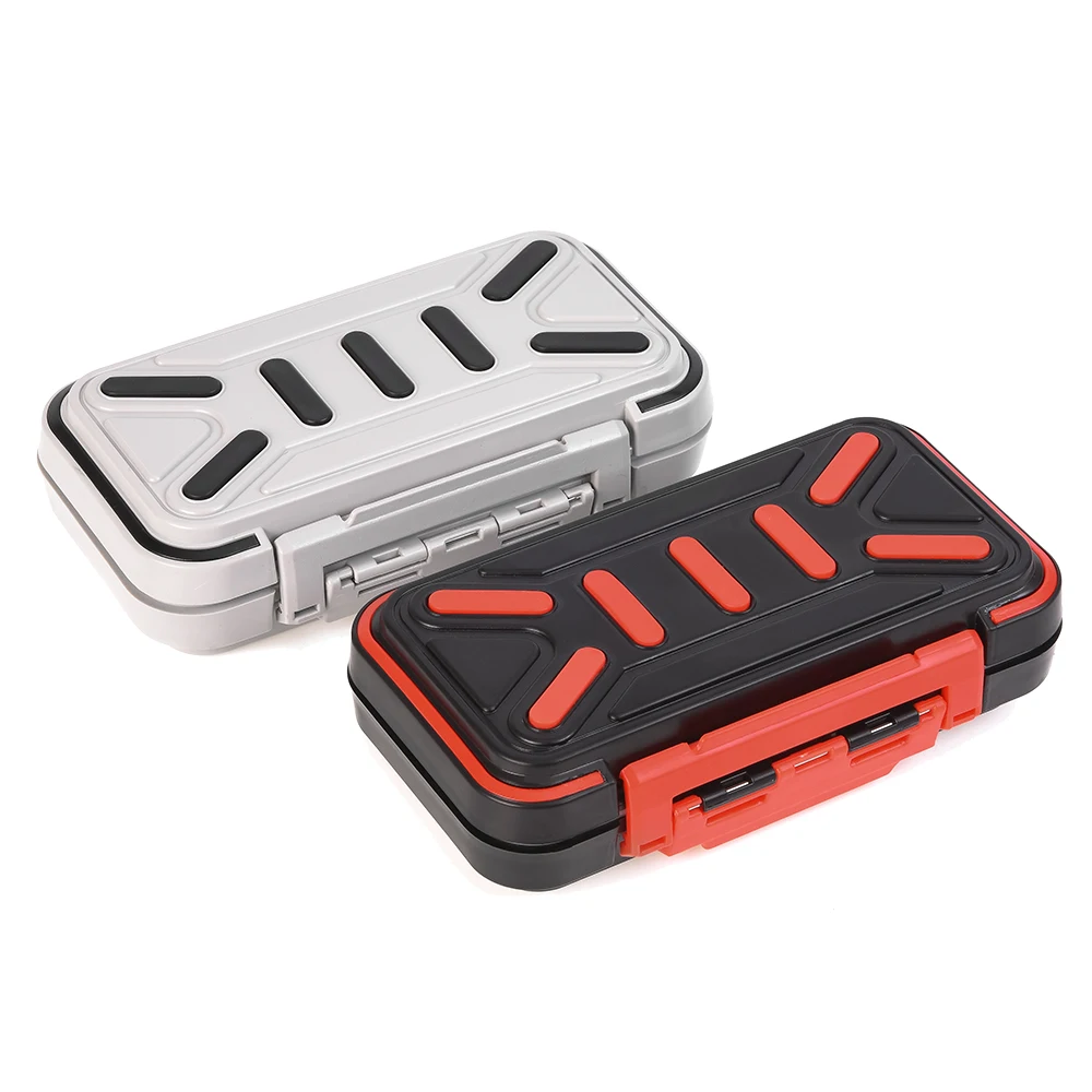 Fishing Bait Compartments Plastic Fishing Bait Case Double Layer Lure