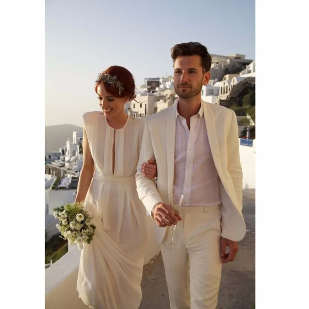 Ivory-Linen-Suit-Sharp-Look-Tailored-Groom-Suit-Men-Off-White-Linen-Blazer-Mens-Linen-Suits