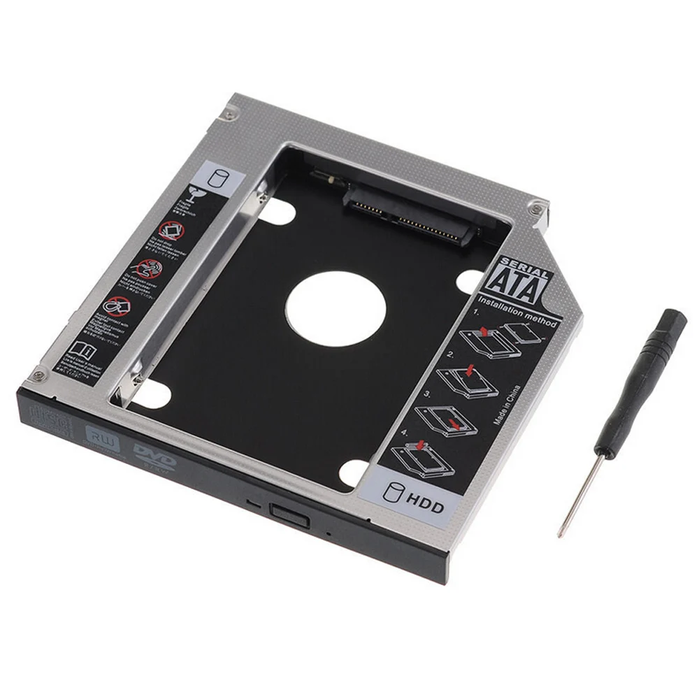 2nd Hard Drive HDD SSD Caddy for Dell alienware m14x r2 for Dell Vostro