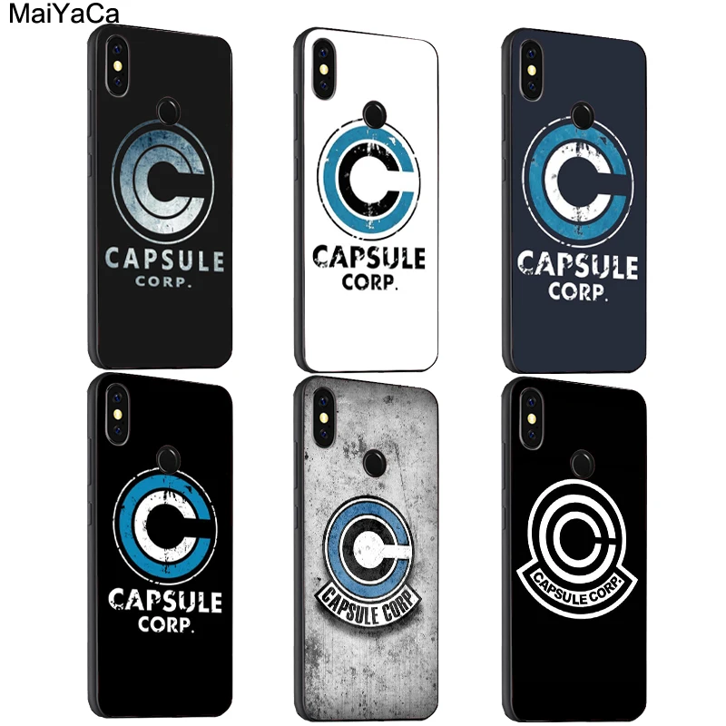 

MaiYaCa Dragon Ball Capsule Corp Logo Case For Xiaomi Redmi S2 6 6A 6pro 4X Note 5 Pro 5A 7 Mi 8 9 6X A2 Mix 2s Max 2 3 F1