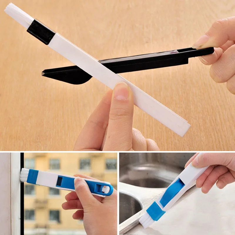 

Household Keyboard Cleaning Brush Dustpan Small Clean Tools for Sliding Door Vents Dropshipping FAS
