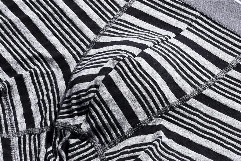 UYEEMU 4XL Boxers Men Short Underwear Cotton Plus Size Boxershorts Male Striped Mens Boxers Soft Sexy Underdress Brand 3Pcs Lot-15