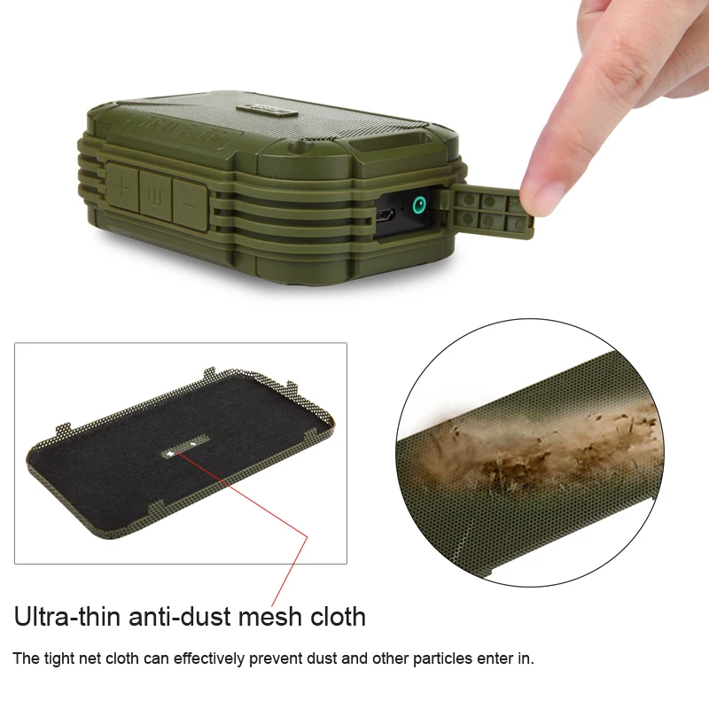 MIFA F7 Bluetooth 4 0 динамик IP56 пыленепроницаемый водонепроницаемый AUX. Походный s