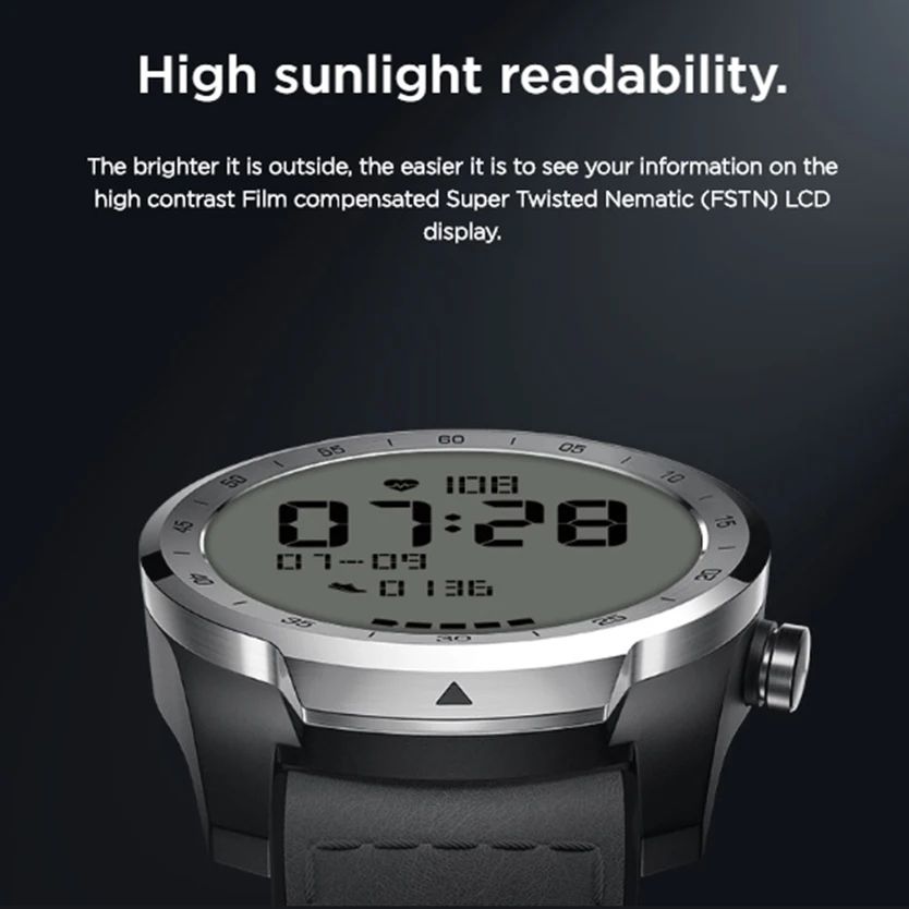 [Глобальная версия] Ticwatch PRO Android носить NFC Google Pay gps Смарт часы IP68 Водонепроницаемый AMOLED дисплей smartwatchs для мужчин