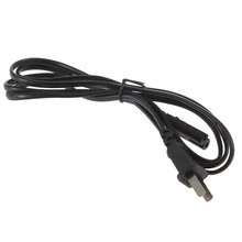 2pcs NEW CABLE FOR PS/2 PS/3 SLIM US 2-PRONG PORT AC POWER CORDHot hot new