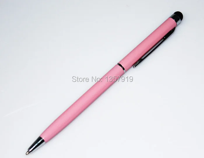 for-Iphone-5S-5C-Metal-2-in-1-capacitive-stylus-pen-touch-pen-ballpoint-pen-DHL (5)