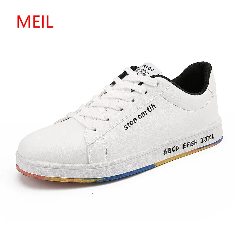 

Mens Height Increase Shoes Men Breathable white Leather Casual Shoes Men Fashion Sneakers Men Rubber Sole Non-slip Sneaker