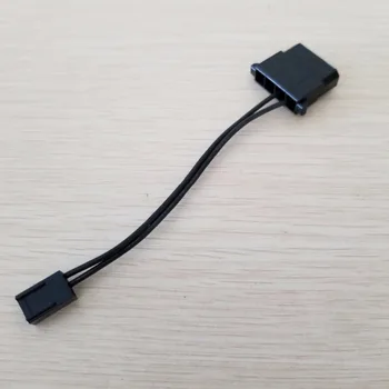 

10pcs/lot D-Type IDE 4Pin Female to 3Pin Male Cooling Fan Transfer Power Cable Adapter 22AWG 10CM