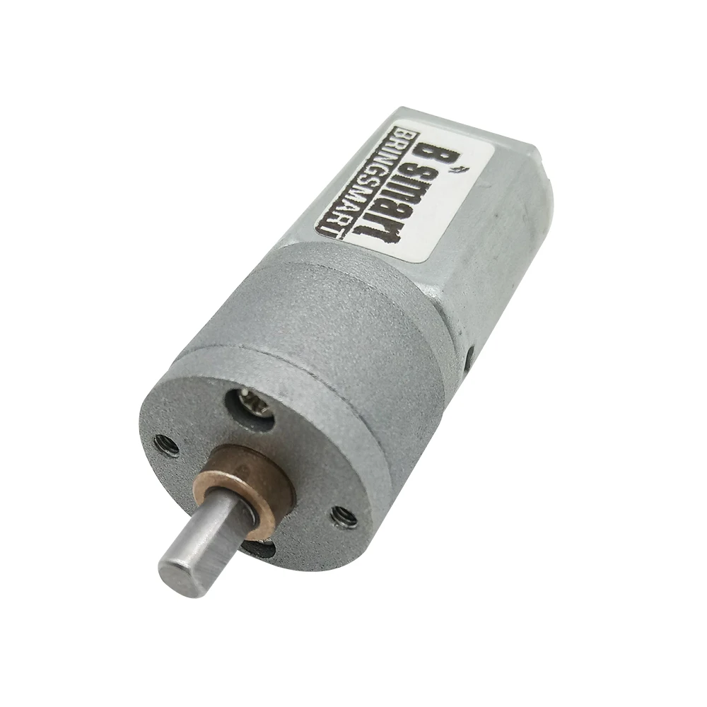 

Bringsmart JGA20-130 DC Gear Motor 6-12V Micro Gearbox Electric Motor Reduction Low Speed Mini DC Motor for Diy Spare Part