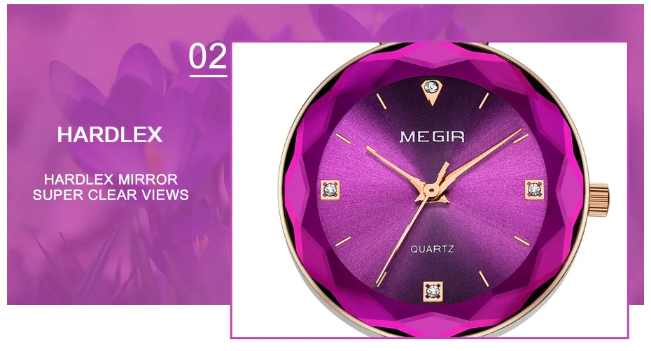 Reloj Mujer MEGIR женские часы розовое золото латунный ремешок Relogio Femino роскошные элегантные женские часы женские Montre Femme с короной