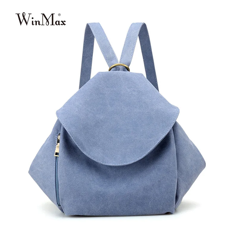 

New 2017 Luxury Fashion Women canvas Backpack Multifunction Women's Backpacks girls back pack Multi-purpose school Shoulder bag