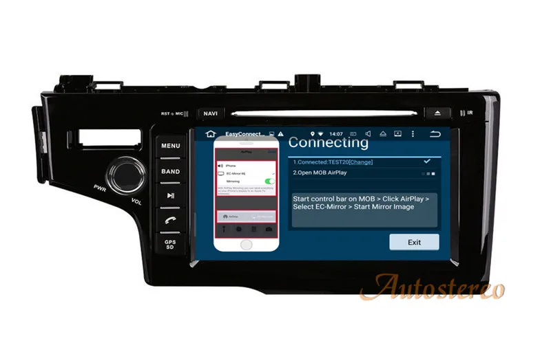 Excellent Car CD DVD player Android7.1 Quad core Car GPS navigation for Honda Fit 2014-2017 Left hand radio mirror link mp3 video player 18 Excellent Car CD DVD player Android7.1 Quad core Car GPS navigation for Honda Fit 2014-2017 Left hand radio mirror link mp3 video player 18