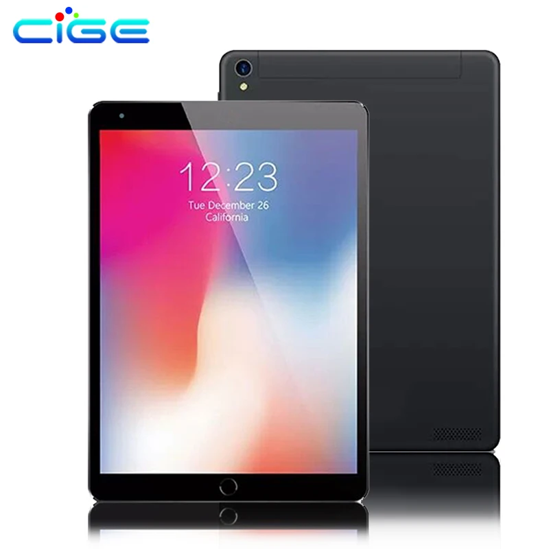 CIGE 2019 Новые 10,1 дюймов Tablet PC Octa Core 4 ГБ Оперативная память 32 ГБ Встроенная память Dual SIM карты для Android 7,0 wi-Fi 3g 4 г LTE Планшеты 10 10,1 "PAD