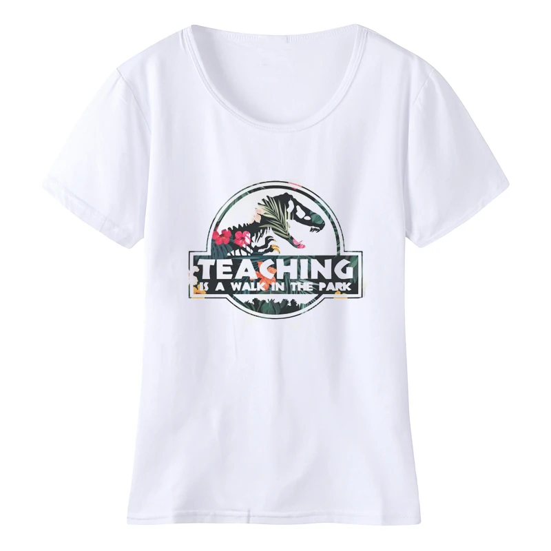 التدريس نزهة في الحديقة T قميص الحديقة الجوراسية تي شيرت النساء اللياقة البدنية قصيرة الأكمام المتناثرة المعلم تيز قطرة الشحن التدريس نزهة في الحديقة T قميص الحديقة الجوراسية تي شيرت النساء اللياقة البدنية قصيرة الأكمام المتناثرة المعلم تيز قطرة الشحن