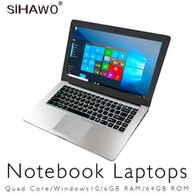 14,1 дюймов Window10 Intel Celeron Apollo-Lake 4 ядра N3450 ноутбуков с полным Размеры клавиатура Оперативная память 6 ГБ Встроенная память 64 Гб Wi-Fi Ultra Тетрадь