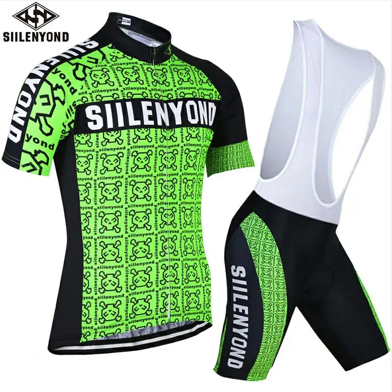 BT-D3601 SIILENYOND Pro велосипедная футболка, комплект, Ropa Ciclismo, летняя одежда для горного велосипеда, дышащая мужская велосипедная одежда, Джерси, Комбинезоны - Цвет: BT-D3601