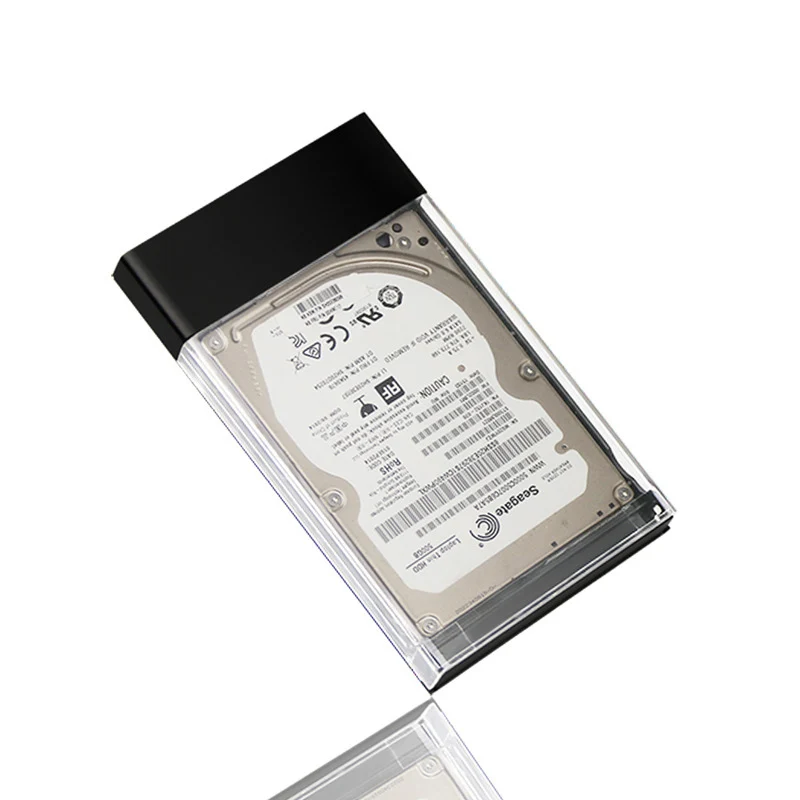 Прозрачная коробка жесткого диска 2,5 дюйма Usb3.0 перспектива Sata коробка мобильного жесткого диска