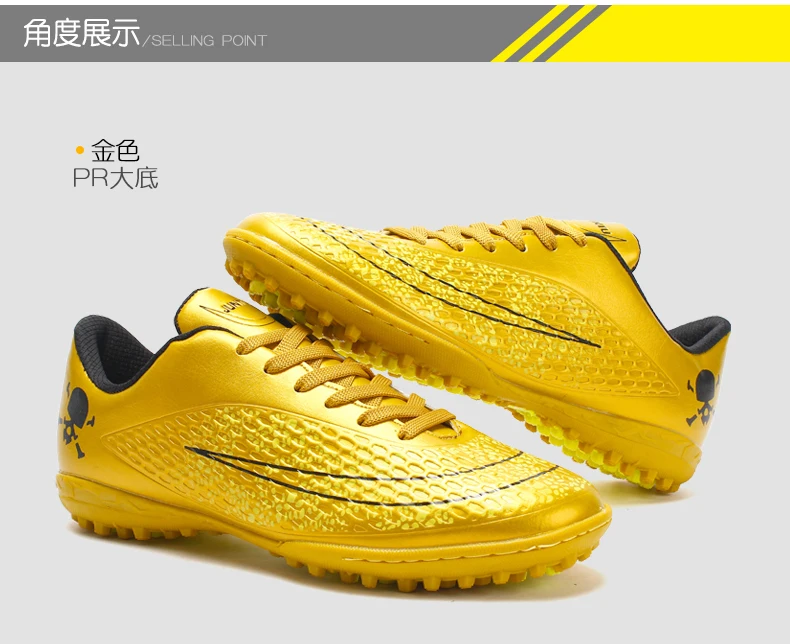 Men's Football Boots High Ankle Long Spikes Soccer Shoes For Man Profrssional Outdoor Kid Train Sock Cleats Football Shoes