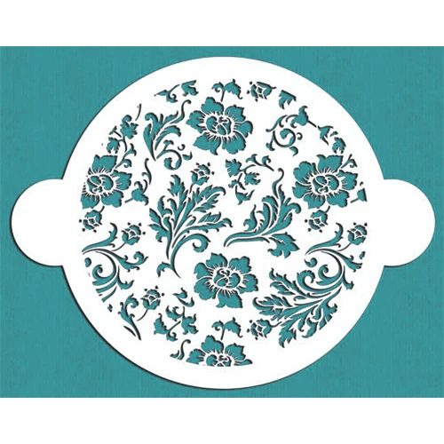 

Chic Rose Cake Tops Stencil Plastic Wall Template for Painting Wedding Decorative Stencil Fondant Mold Decorating Tools Bakeware