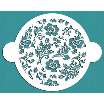 

Chic Rose Cake Tops Stencil Plastic Wall Template for Painting Wedding Decorative Stencil Fondant Mold Decorating Tools Bakeware