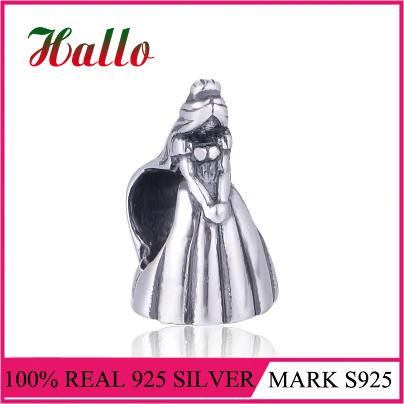 

Fine Jewelry Princess Charms DIY Beads For Jewelry Making Fits Bracelets Bangles perlas para bisuteria para manualida