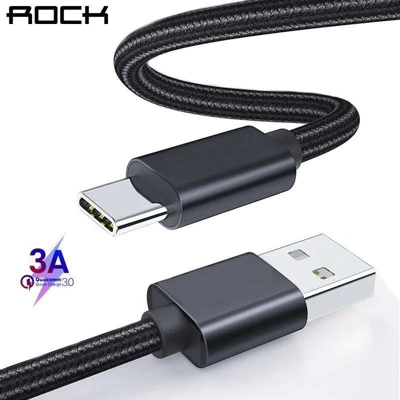 

USB Type C Cable For Samsung S10 Huawei fast Charging USB C Charger Cable Data USB-C Cord For Xiaomi Macbook Type-C Charge cable