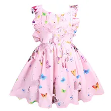 Новое платье для свадебной вечеринки детское платье жилет одежда принцессы Одежда с героями мультфильмов праздничная одежда летнее платье-пачка 5 компл./лот