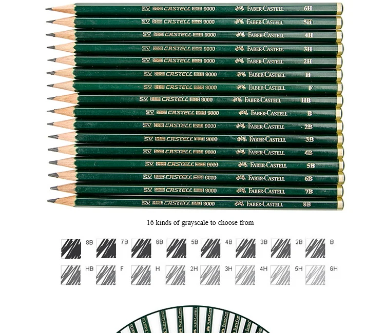 Faber-castell lápis escolar, kit com 9000 lápis