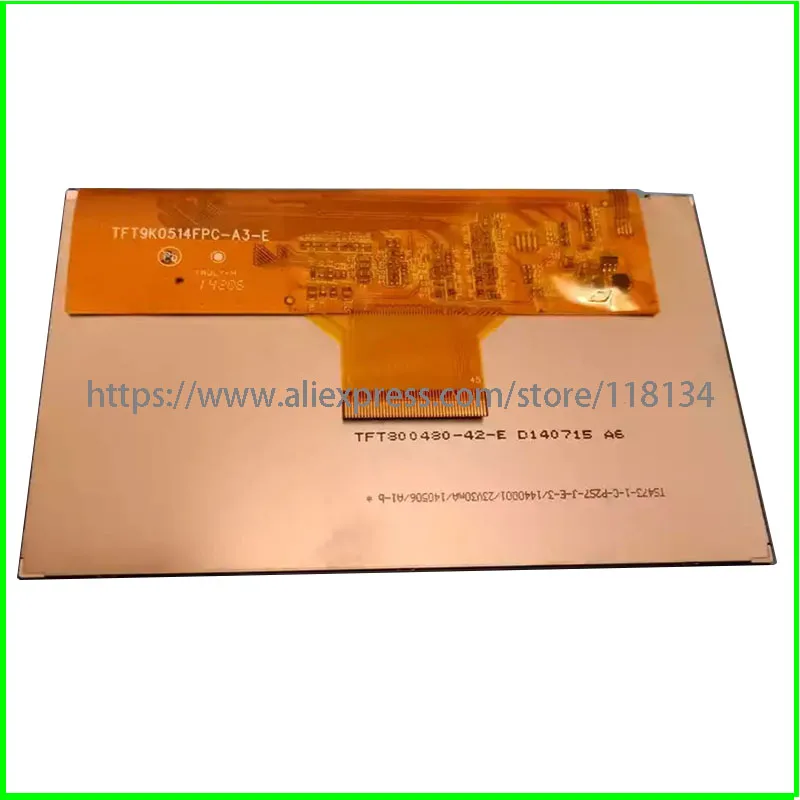

LCD Screen TFT800480-42-E TFT9K0514FPC-A3-E TFT1N16E2-E Dispaly
