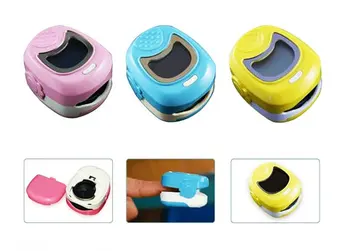 

Contec Pediatric/Child Fingertip Pulse Oximeter LCD display CMS50QA, SpO2 Oxygen, 3 colours