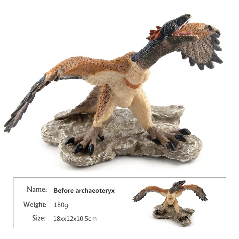 Wigrow мир динозавров до archioteryx Oviraptor мир динозавров фигурка игрушки Пластиковые коллекционные модели животных игрушка подарок