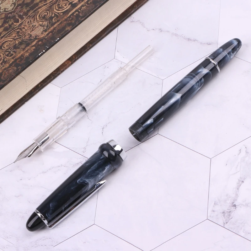 Перьевых ручек практические Роскошные Для мужчин фонтан ручка студент подарок СИБ 0,38 мм каллиграфия прочный