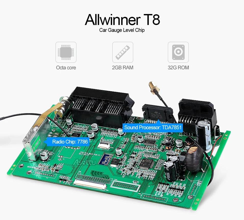 Clearance Asottu CWD7060 2G android 8.1 car dvd gps navigation radio video player stereo universal 2 din radio car multimedia player gps 8