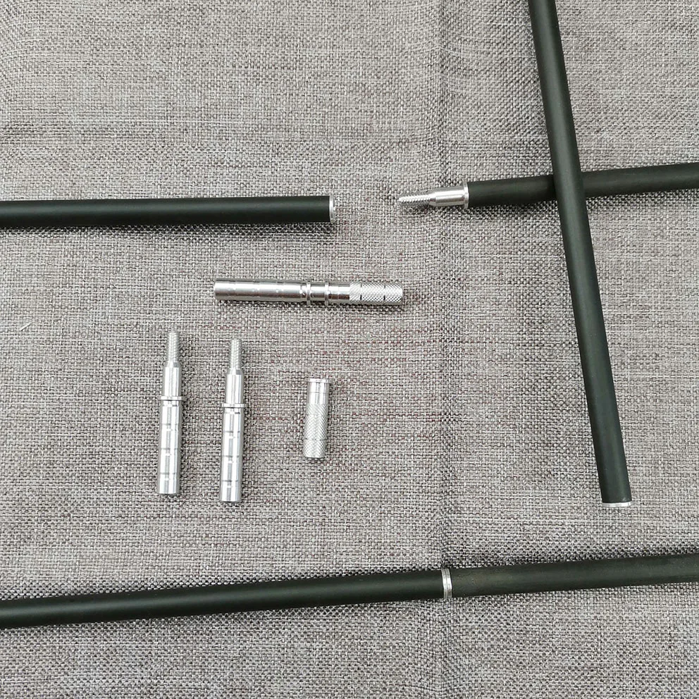 

Archery ID 6.2 mm OD 7.6 mm Aluminum Arrow Insert Arrow Connecter for Take-down Arrow Shaft