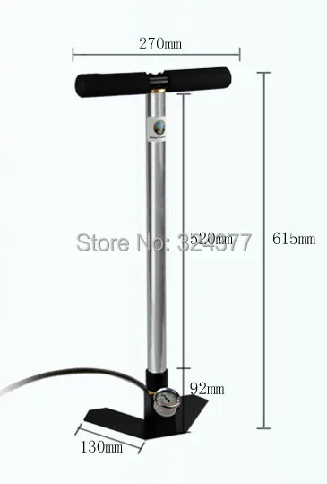 

JUFENG 4500psi High Pressure PCP Pump With Air filter for Airguns Factory Outlet On Sales