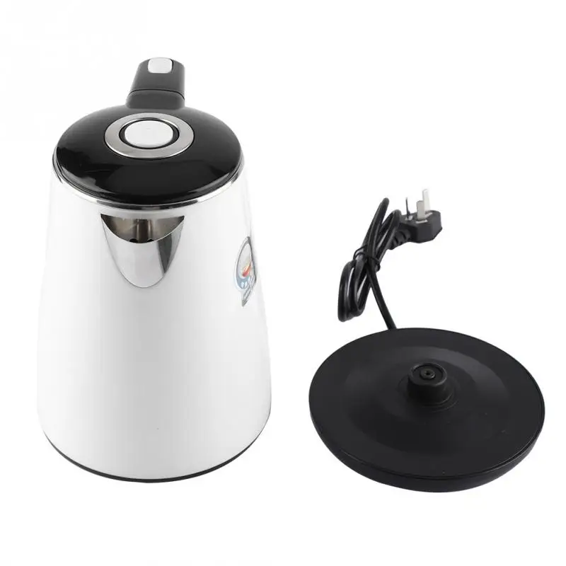 Stainless Steel Electric Kettle Fast Water Heating Boiling Pot Auto off ...