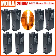 8 шт./лот, высокое качество, сценическая DMX512 пожарная машина, спрей, пламенная машина, проектор для сценического шоу, концерта, вечерние
