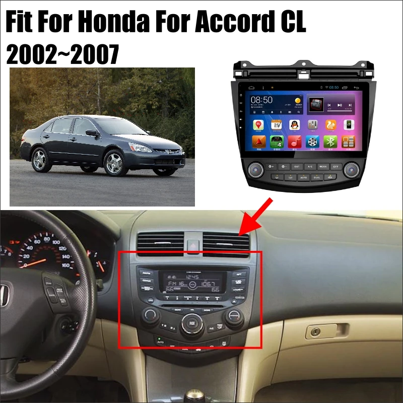 Best YESSUN For Honda For Accord 7 CL7 2002~2007 - Car Android GPS Map Nav Navi Navigation Radio Audio Video Stereo Multimedia System 0