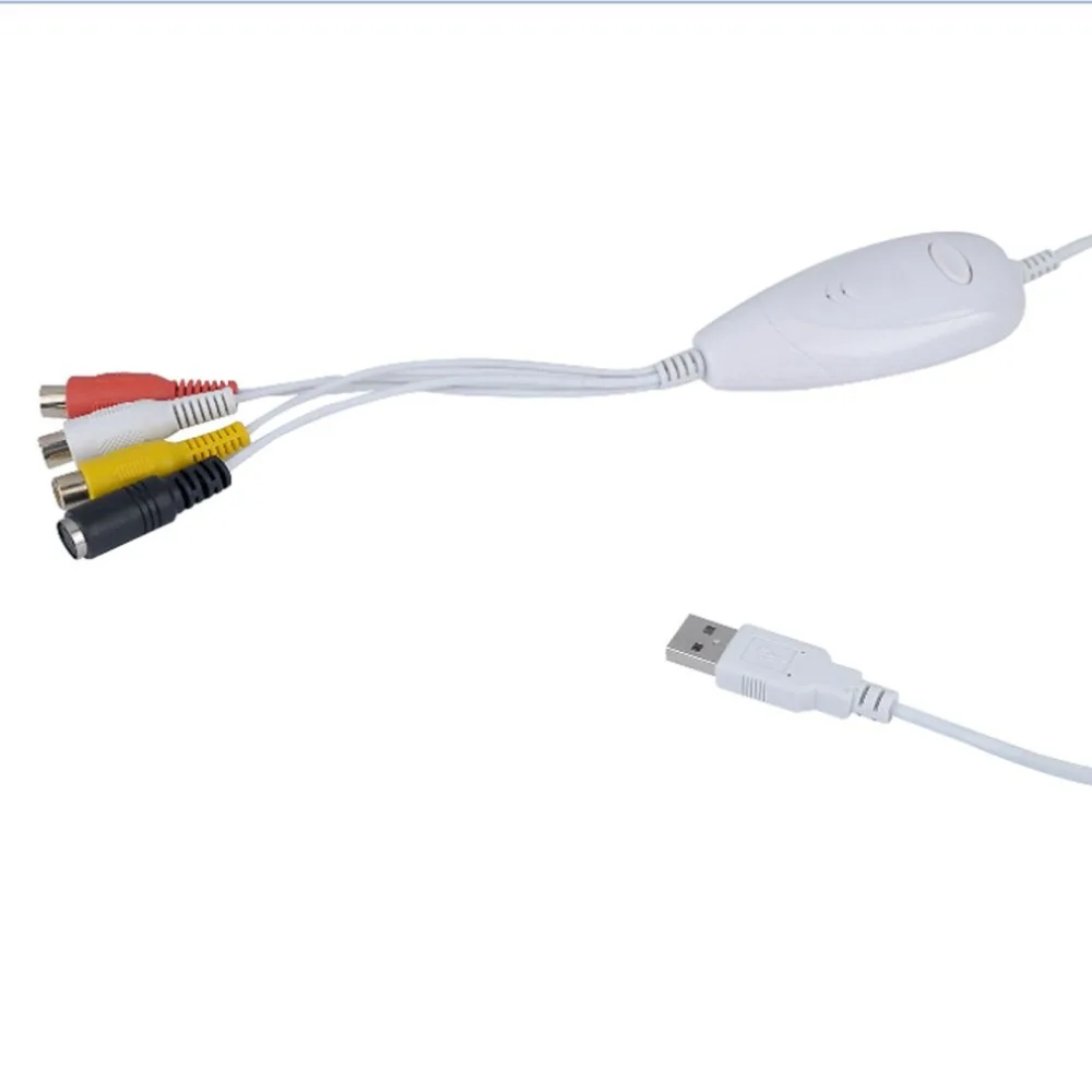 USB 2,0 видеосъемка VHS на DVD цифровой видеопреобразователь для MAC PC(аналоговый в цифровой преобразователь