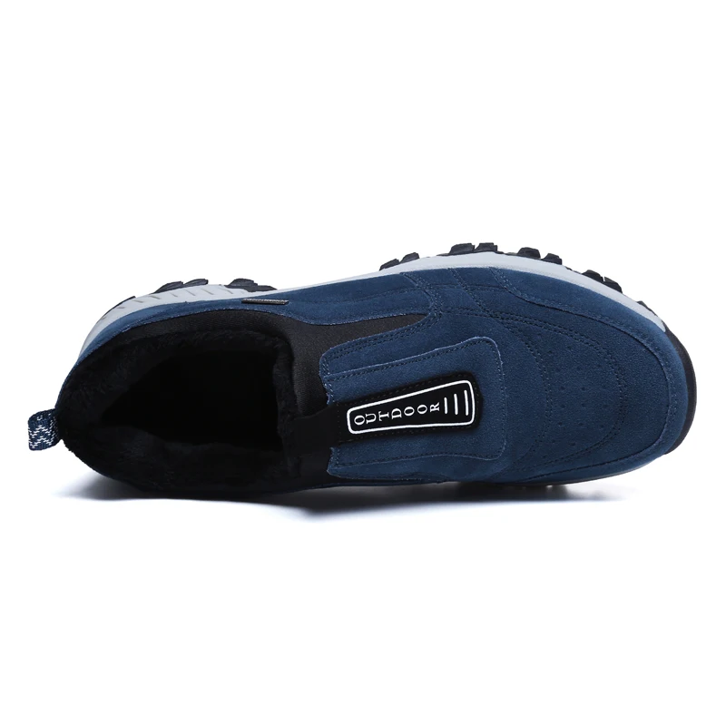 Cena Mnalyo 2019 nowych moda mężczyzna zimowe buty jednolity kolor śnieg buty pluszowe wewnątrz dno utrzymać ciepłe wodoodporne rozmiar butów narciarskich 39 45