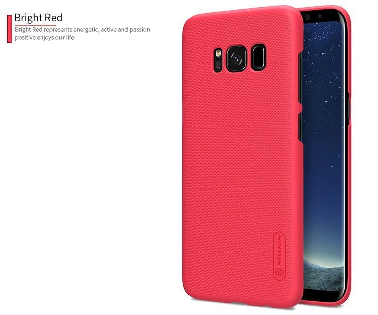 For Samsung Galaxy S8/S8 Plus Case NILLKIN Frosted PC Plastic Back Cover With Gift Screen Protector For Galaxy S8 S8 Plus 21