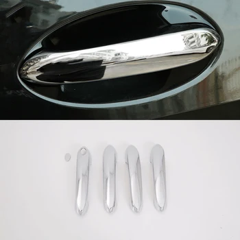 

For BMW X5 G05 2019 Car Styling ABS Side Door Handle Bowls Decor Cover Trims 5pcs Auto Accessories Only Fit For Left Hand Drive