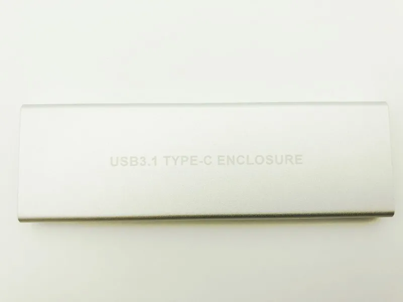 USB3.1 корпус для жесткого диска M.2 к USB Type C 3 1 M ключ SSD HDD NVMe PCIE внешняя Мобильная