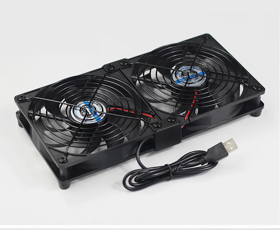 Мульти-вентилятор комбинированный ТИХИЙ 120 мм USB DC 5 в вентилятор для ноутбука, приемник DVR Playstation Xbox компьютерный корпус охлаждения