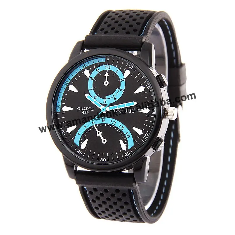 Модные креативные мужские часы Siliocne женские мужские модные кварцевые наручные часы мужские повседневные спортивные часы - Цвет: light blue