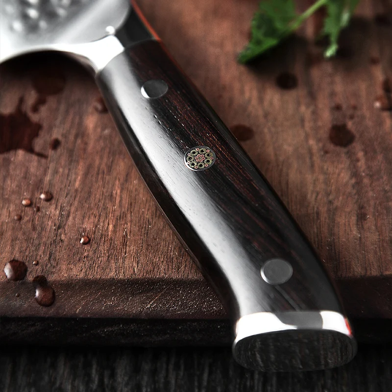 XINZUO 6,5 дюймов нож шеф-повара 67 слоев дамасской стали кухонные ножи Ebony Ручка дизайн высокоуглеродистой стали кухонный нож подарок