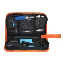 20 в 1 Набор инструментов для пайки 60 Вт Регулируемый температурный сварочный паяльник 5 шт. ПАЯЛЬНЫЕ НАКОНЕЧНИКИ насос для распайки